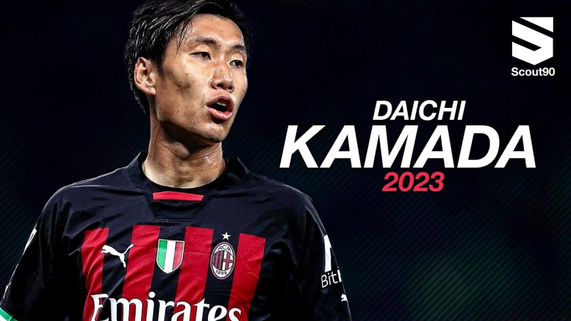 Daichi Kamada - Bienvenue à l'AC Milan - Compétences & Objectifs |  HD 2023