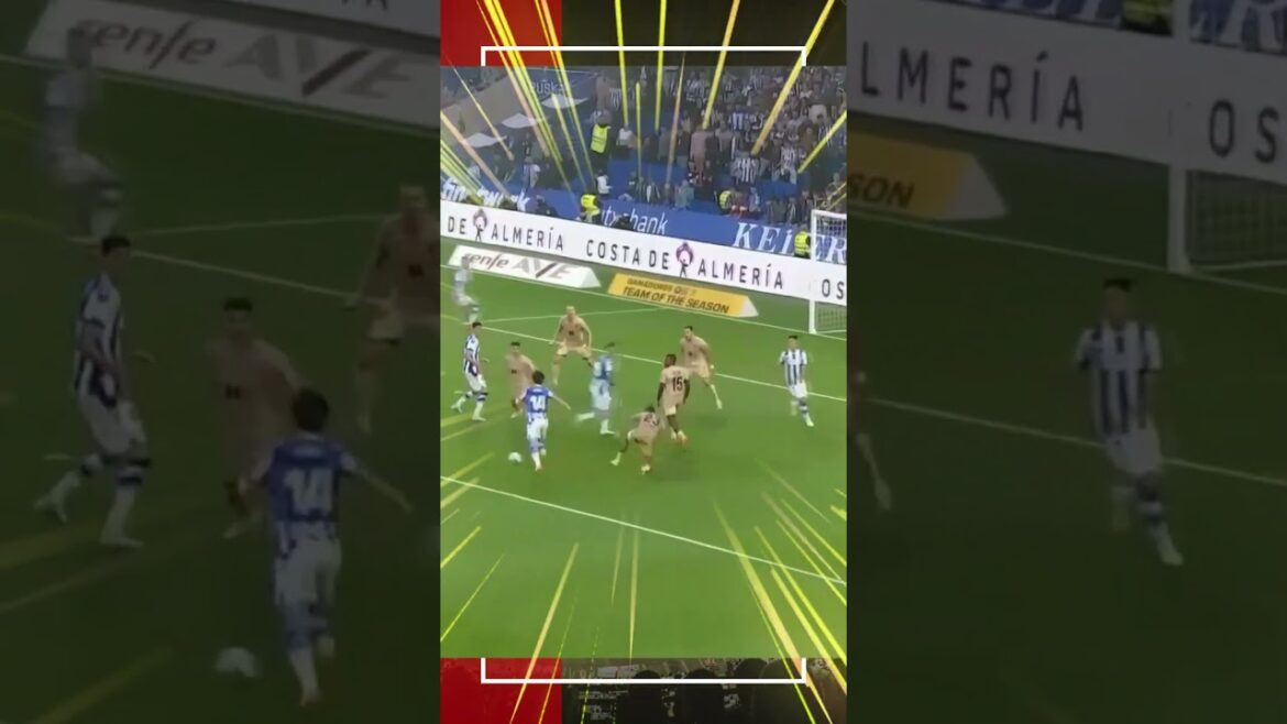 Le but spectaculaire de Takefusa Kubo contre Almeria