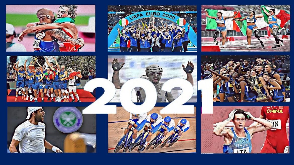 2021 L'ANNÉE MAGIQUE DE L'ITALIE DANS LE SPORT !  (Les plus belles émotions)