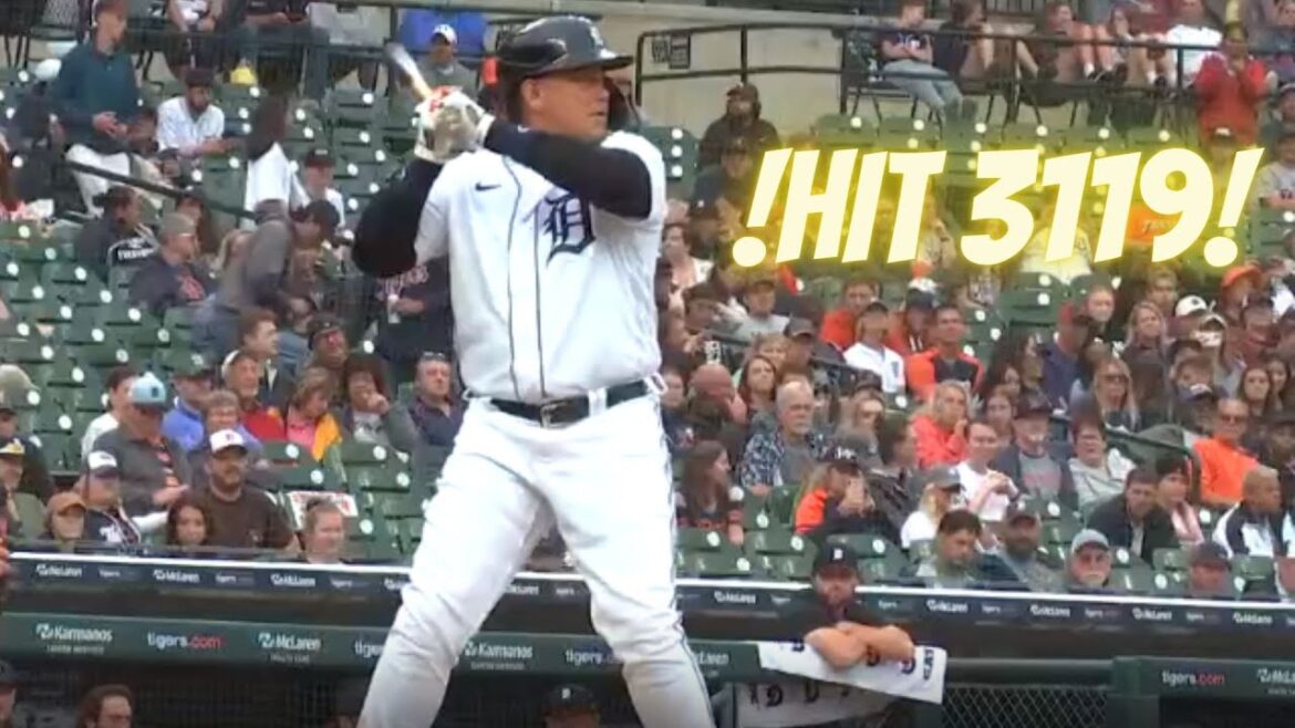 MIGUEL CABRERA relie le coup sûr 3119 de sa carrière MLB