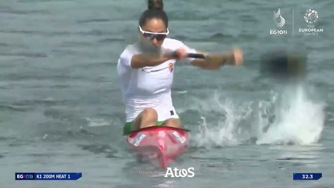 WK1 200m Série 1 - Jeux Européens Cracovie-Malopolska 2023