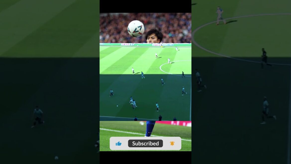 Le contrôle du ballon de Mitoma est incroyable #shorts