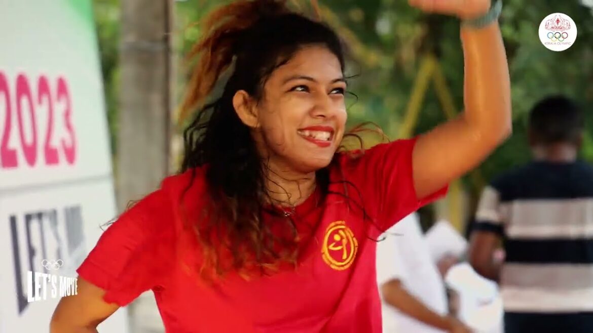 Thiruvananthapuram a célébré la course olympique  BOUGONS |  JOURNÉE INTERNATIONALE OLYMPIQUE 2023|  COURSE DE LA JOURNÉE OLYMPIQUE