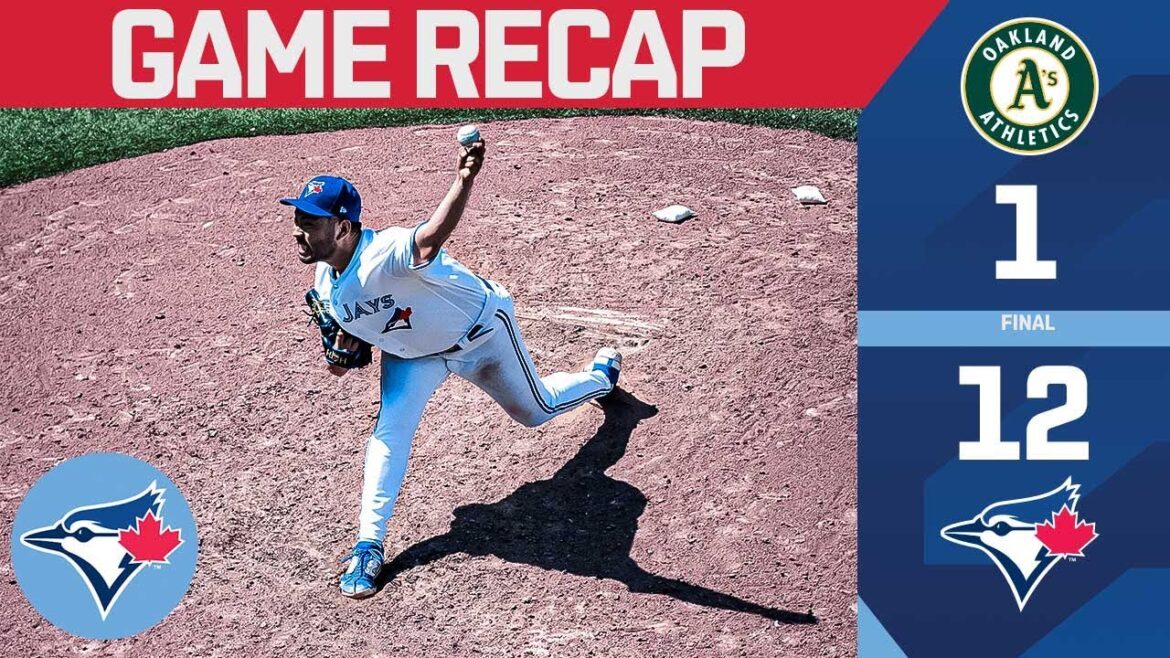 Kikuchi's DOMINE pour aider les Blue Jays à gagner la série contre les A !