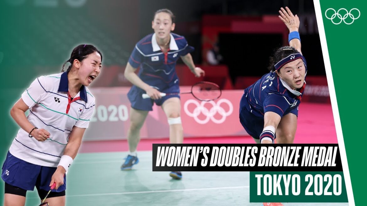 🇰🇷 🆚 🇰🇷 Match complet pour la médaille de bronze en double féminin 🏸 |  Tokyo 2020