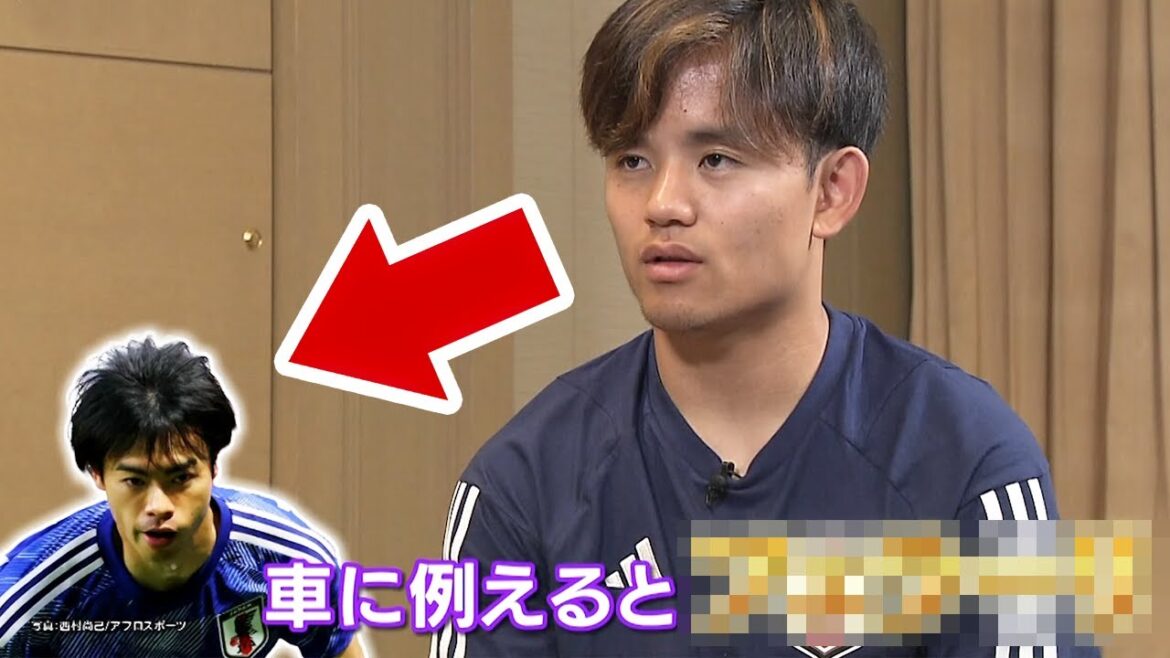 Takefusa Kubo et Makino parlent de la beauté de Kaoru Mitoma Takefusa Kubo et Makino parlent de la beauté de Kaoru Mitoma