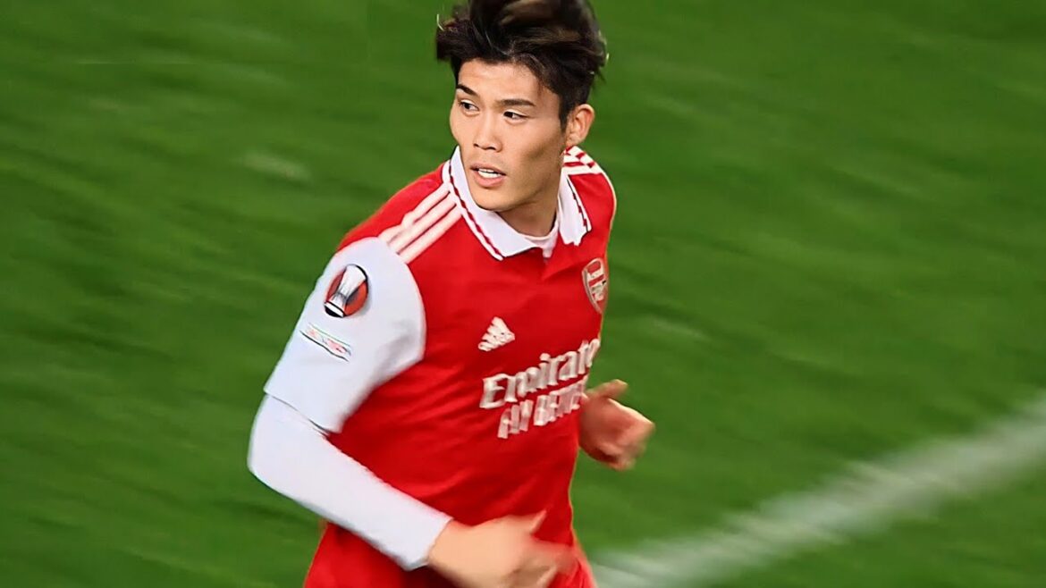 Takehiro Tomiyasu était FANTASTIQUE Arsenal vs Sporting
