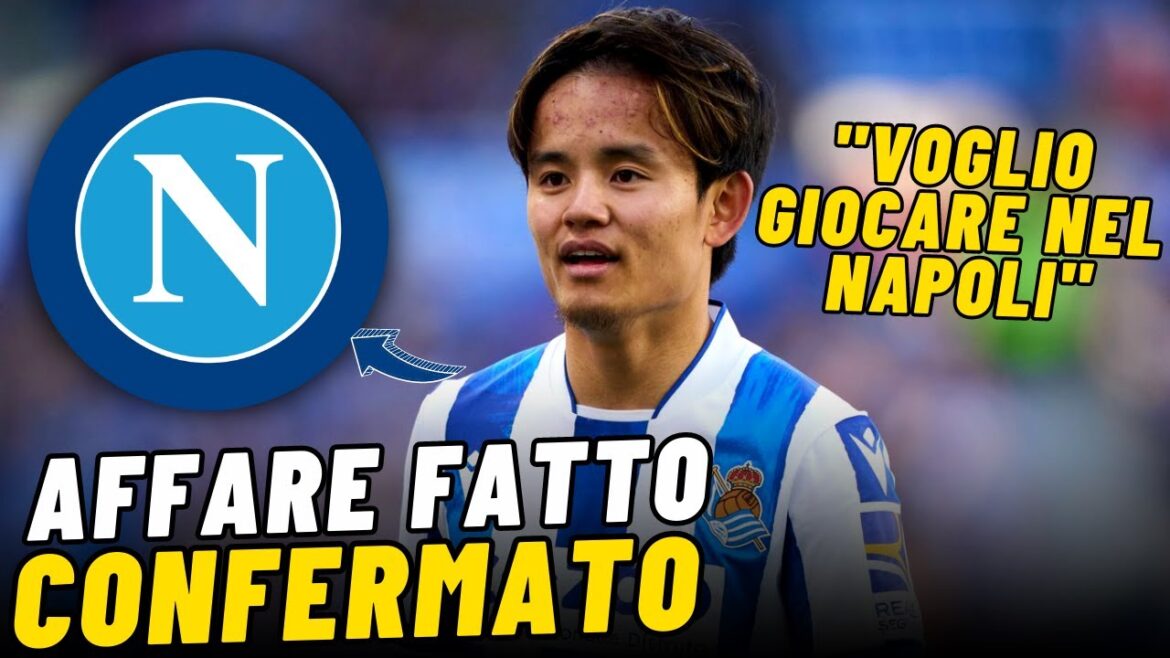 🚨 urgent !  napoli peut-il fermer avec takefusa kubo ?  pour cela personne ne s'y attendait !