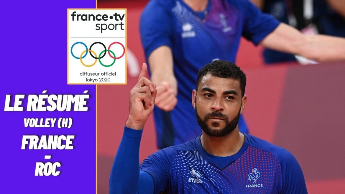 JO 2021 : Volley (H) Finale : France vs ROC - Résumé complet