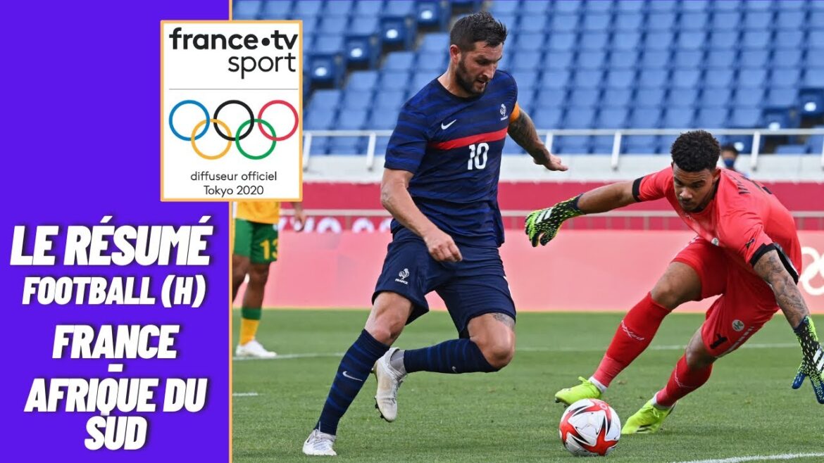 JO 2021 : Football (H) - France vs Afrique du Sud - Résumé complet
