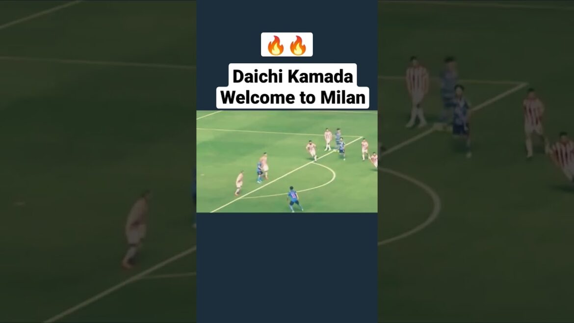 Daichi Kamada Bienvenue à Milan #acmilan #daichikamada