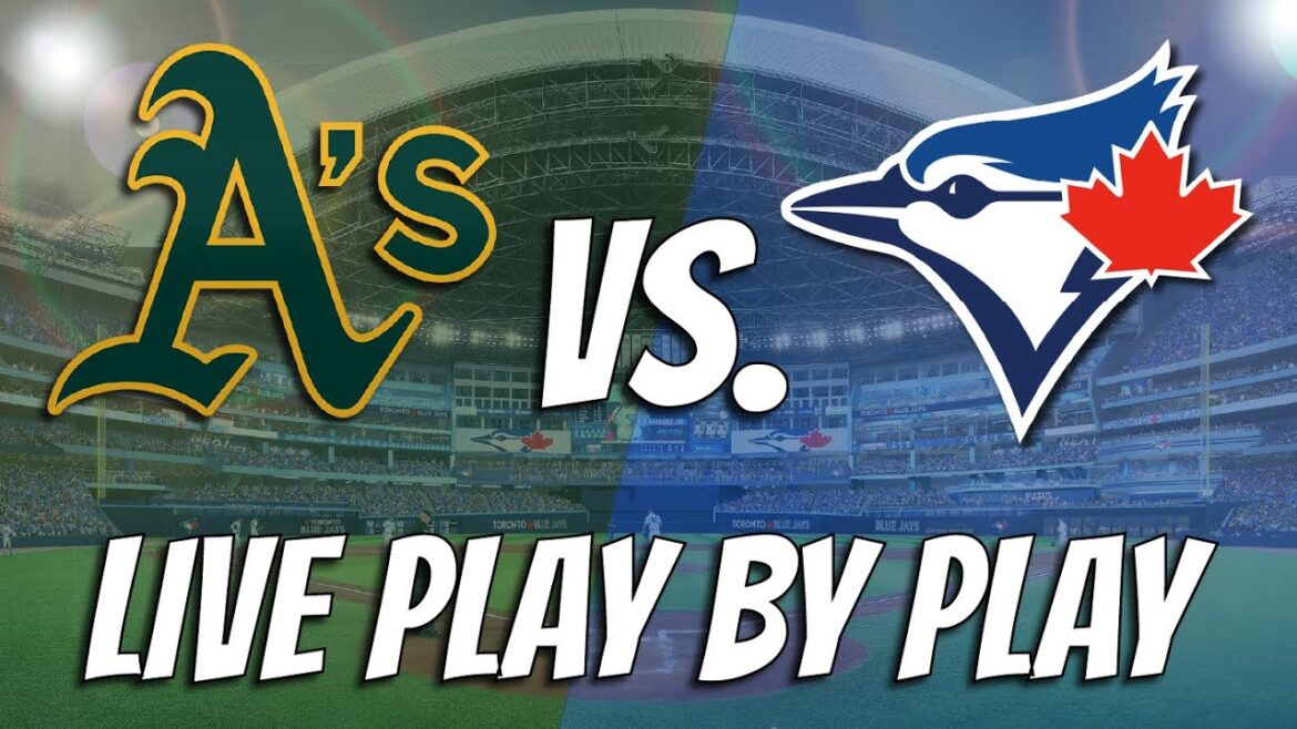 OAKLAND ATHLETICS contre TORONTO BLUE JAYS |  LIVE Play By Play/Réaction (25 juin 2023)