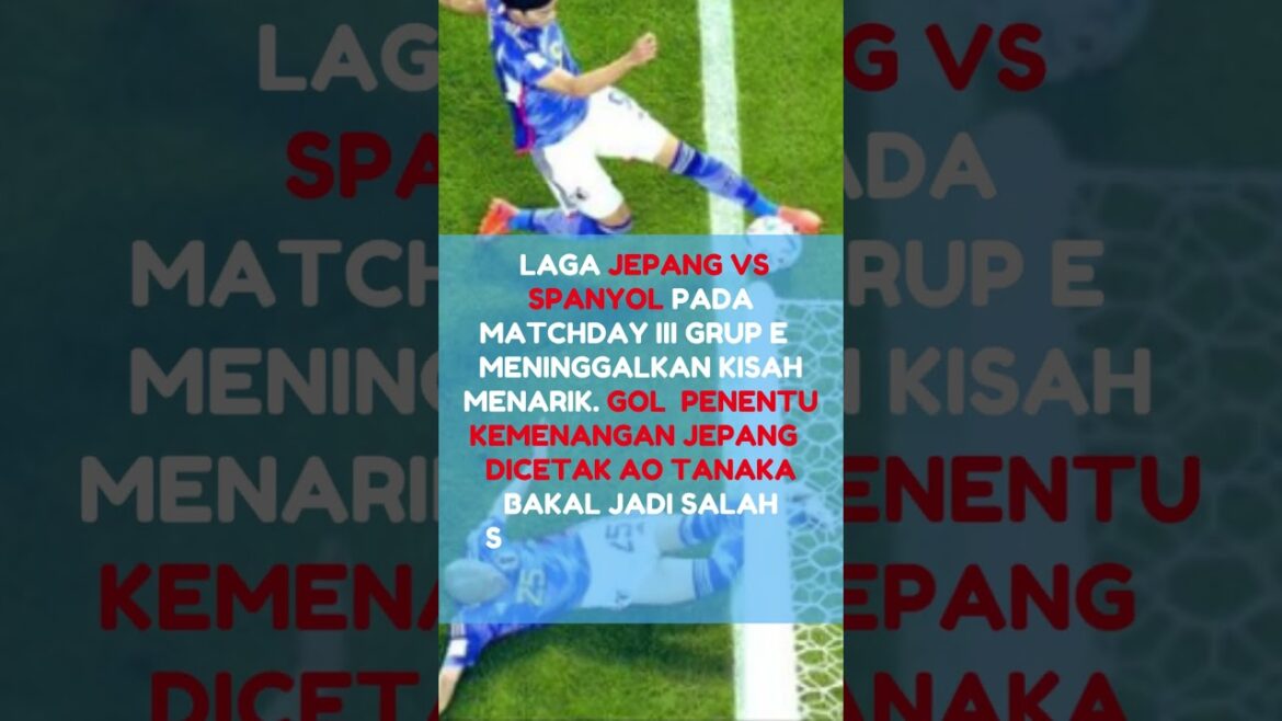 La controverse sur les buts d'Ao Tanaka, Millimeter a décidé la victoire du Japon