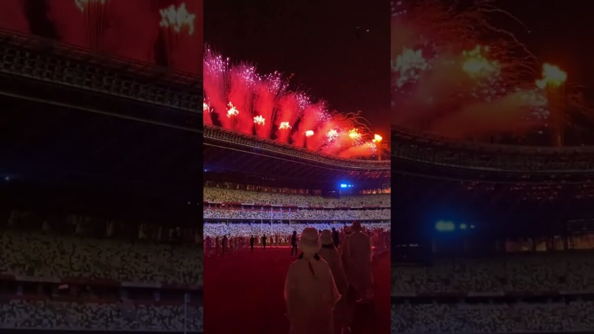 Cérémonie de clôture des JO de Tokyo 🇯🇵