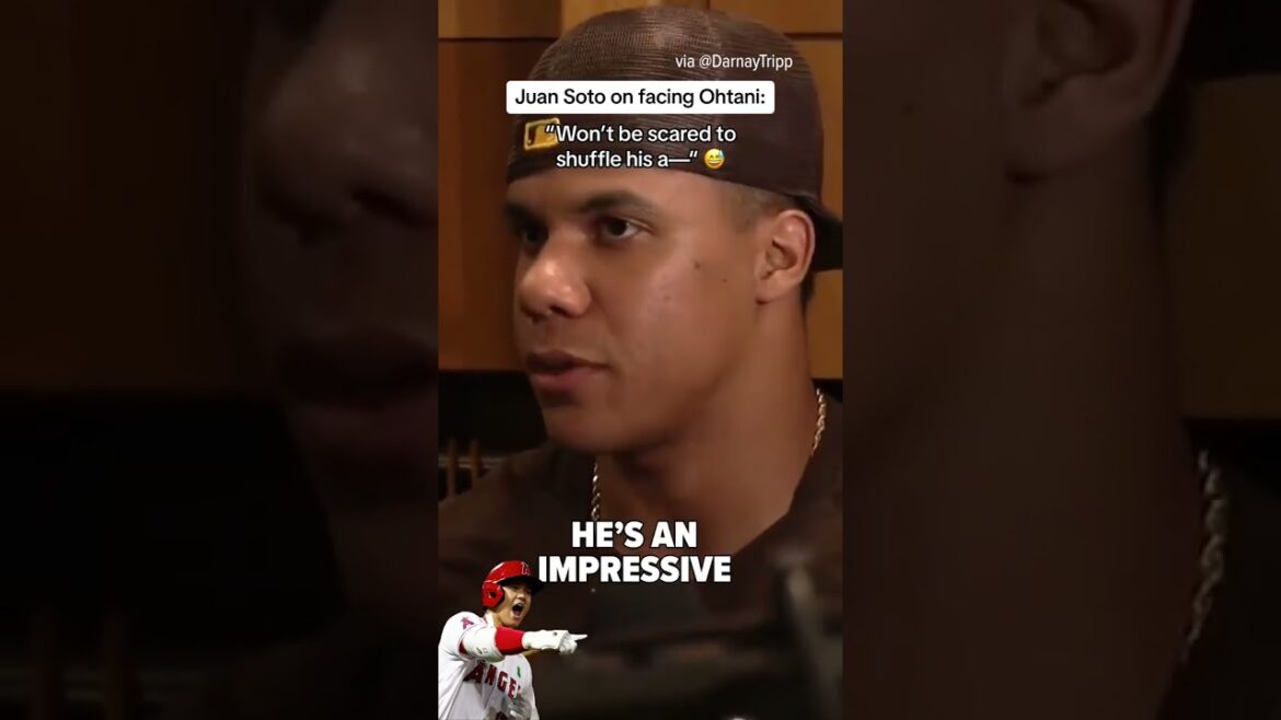 Juan Soto n'a pas peur de Shohei Ohtani 😳 #short