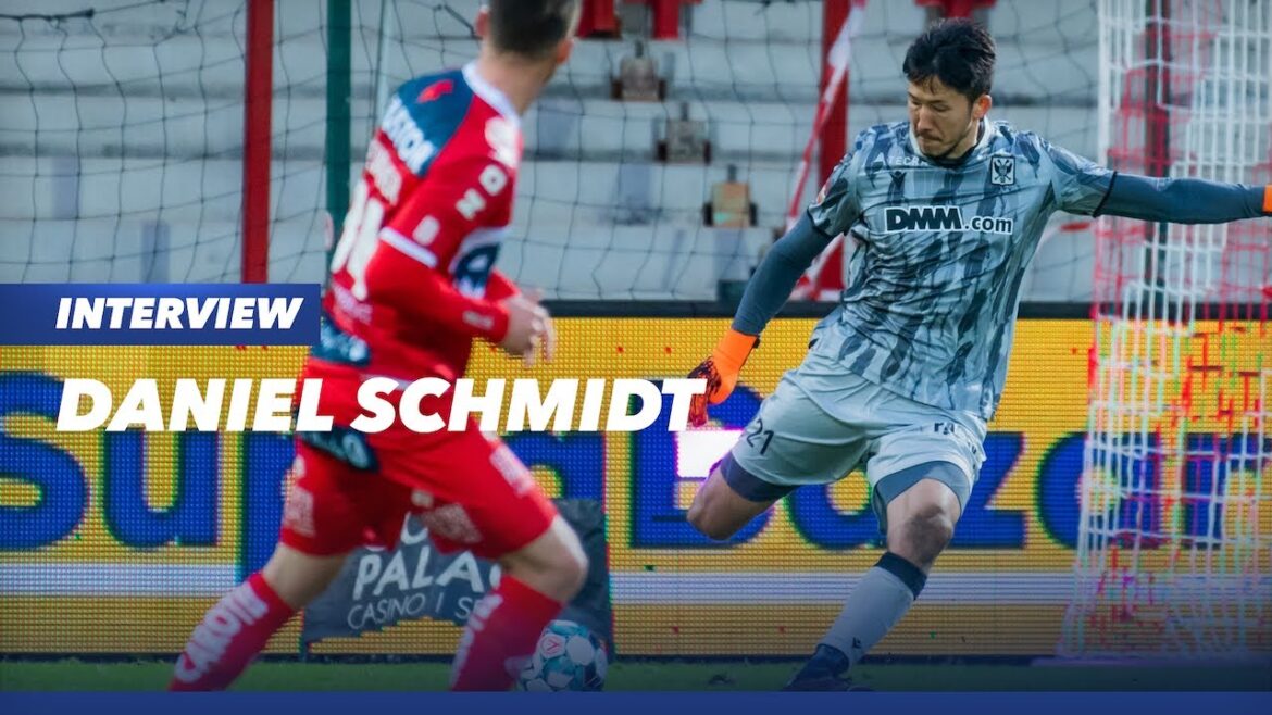 [Saint-Trond]Interview d'après-match de GK Schmidt Daniel (Section 25 contre Courtrai)