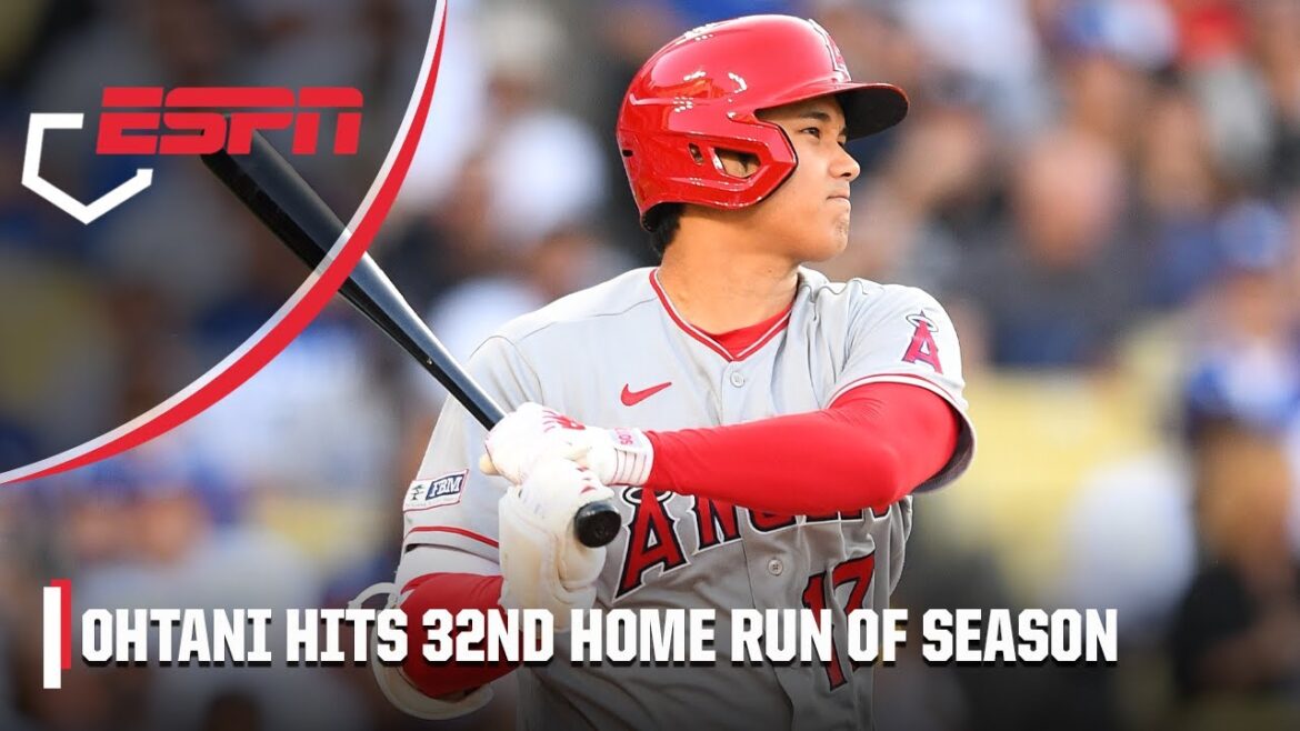 Le 32e HR de la saison de Shohei Ohtani passe à 433 pieds |  MLB sur ESPN