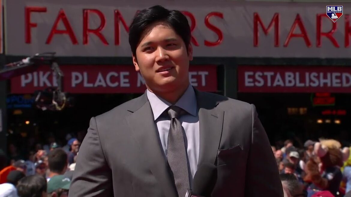 Shohei Ohtani sur le tapis rouge All-Star !