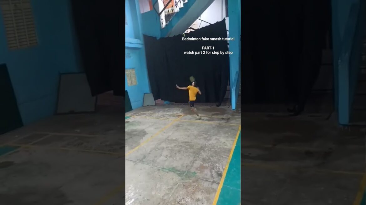 faux tutoriel de badminton smash #badminton #badmintonindonesia