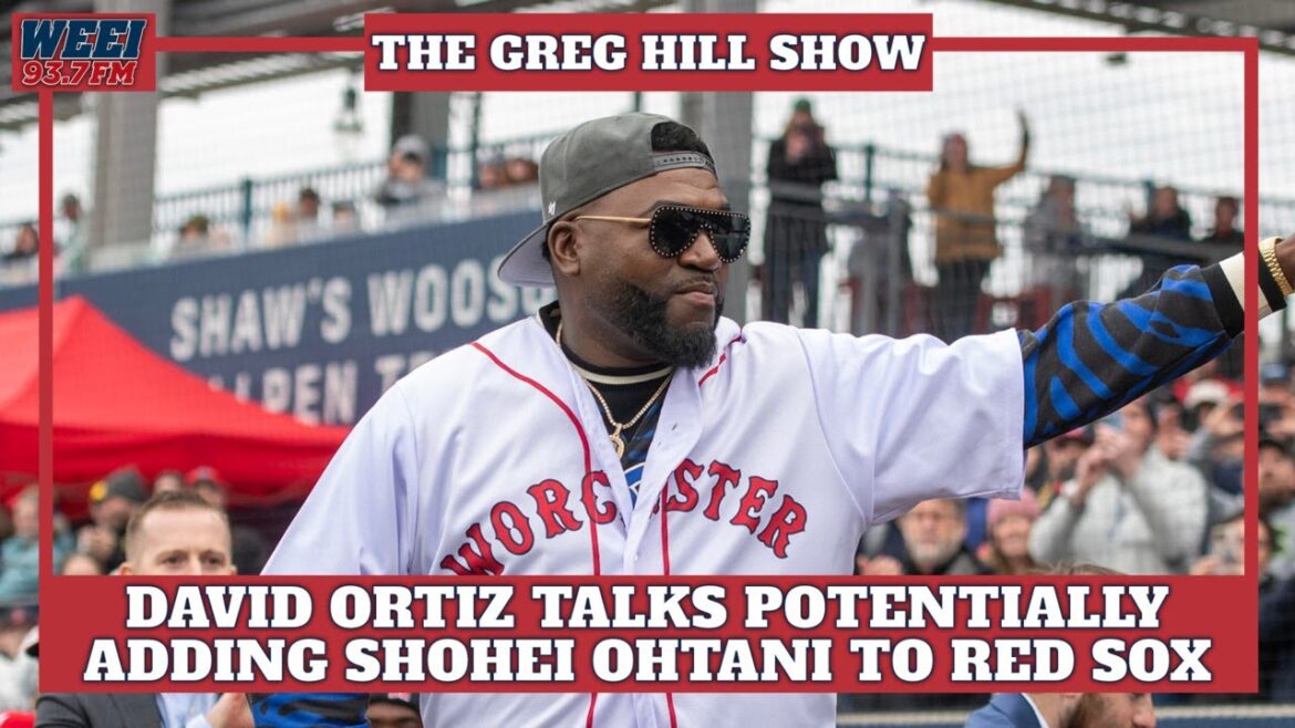 David Ortiz parle de ce que cela signifierait pour les Red Sox d'obtenir Shohei Ohtani