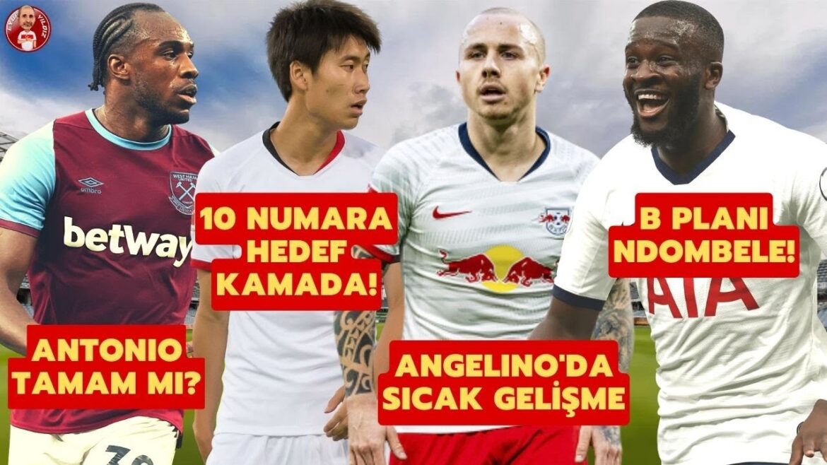 NUMÉRO 1O DE GALATASARAY DAICHI KAMADA |  PLAN B NDOMBELÉ |  ANGELINO ET MICHAIL ANTONIO TRANSFERT