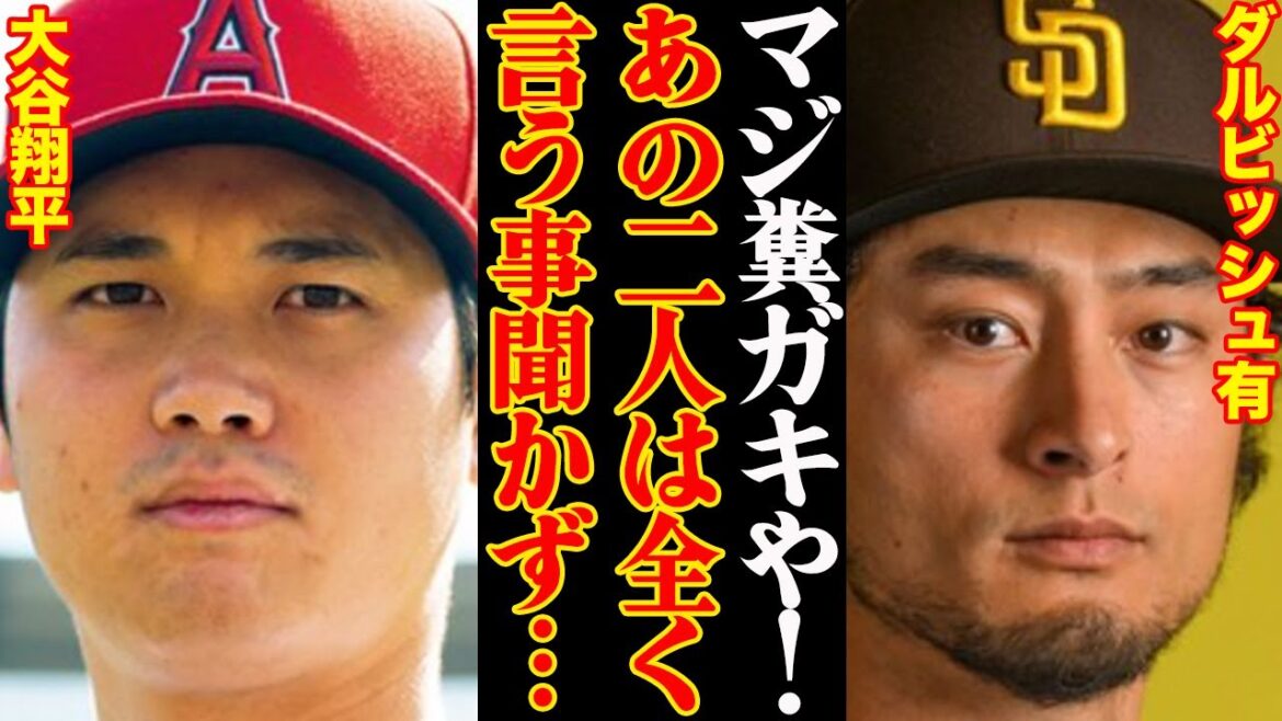 Shohei Otani et Yu Darvish révèlent les points communs inattendus entre les deux !  "Aucun de vous n'a rien dit."