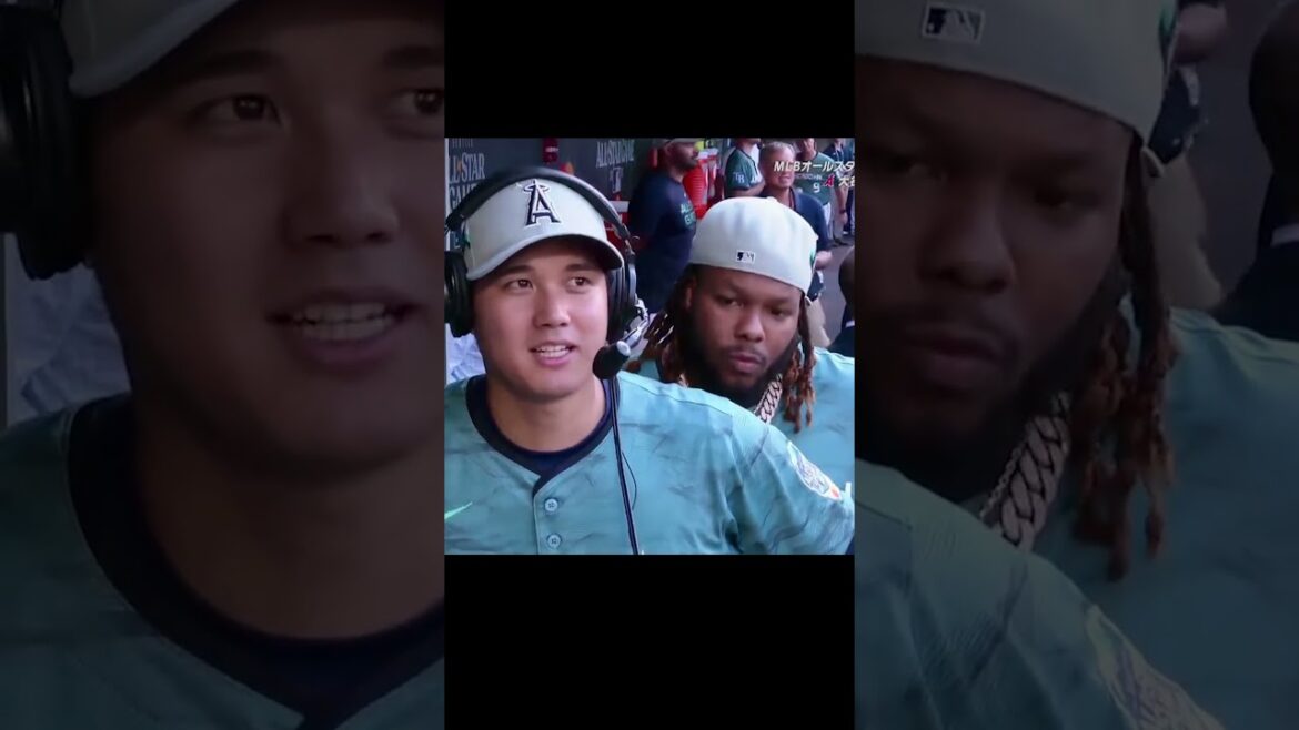 Nous sommes ici pour l'amitié Shohei Ohtani et Vladdy Jr. 🥺🥺🥺