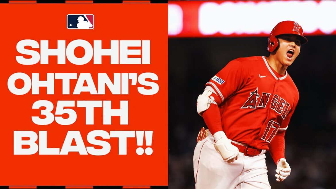 Shohei Ohtani ÉLECTRISE Angel Stadium en frappant son 35e home run de l'année !