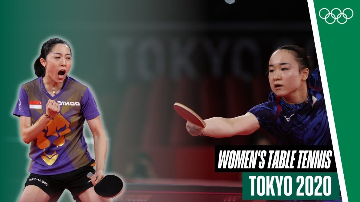 Tennis de table simple féminin 🏓 Match pour la médaille de bronze |  Tokyo 2020