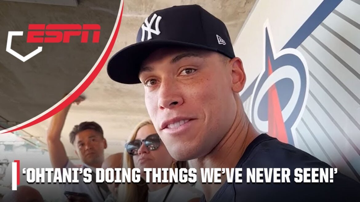 Aaron Judge fait l'éloge du «talent générationnel» Shohei Ohtani |  MLB sur ESPN