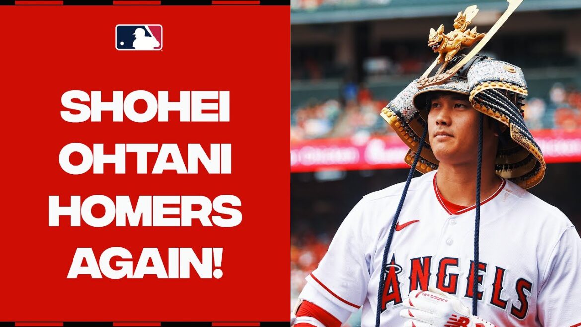 Shohei Ohtani fait exploser son 36e circuit au DEAD CENTER !!