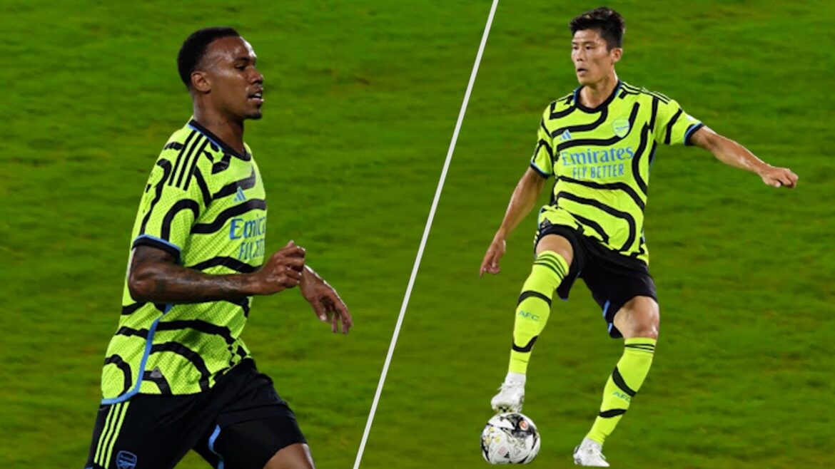 Tomiyasu en tant que défenseur central !  Tomiyasu X Gabriel Megalhaes contre MLS All-Star