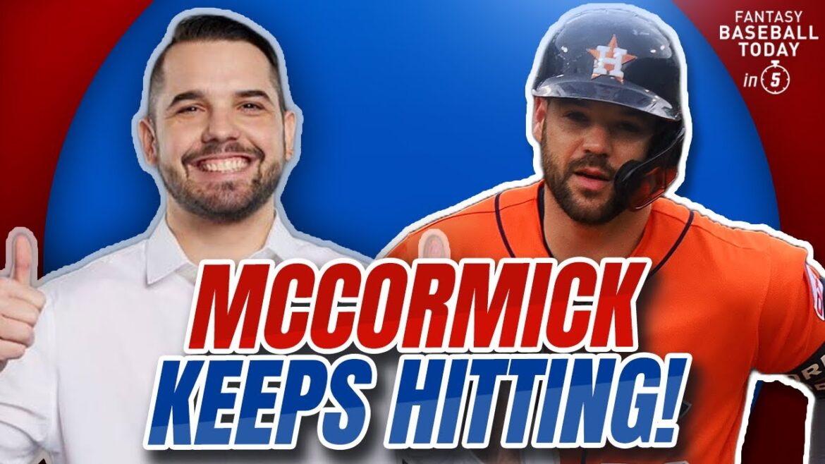 Chas McCormick continue de frapper !  Kenta Maeda contre Tarik Skubal !  |  Conseils sur le baseball fantastique