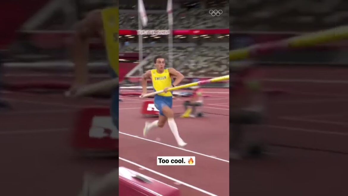 Ice cold from Duplantis 🥶