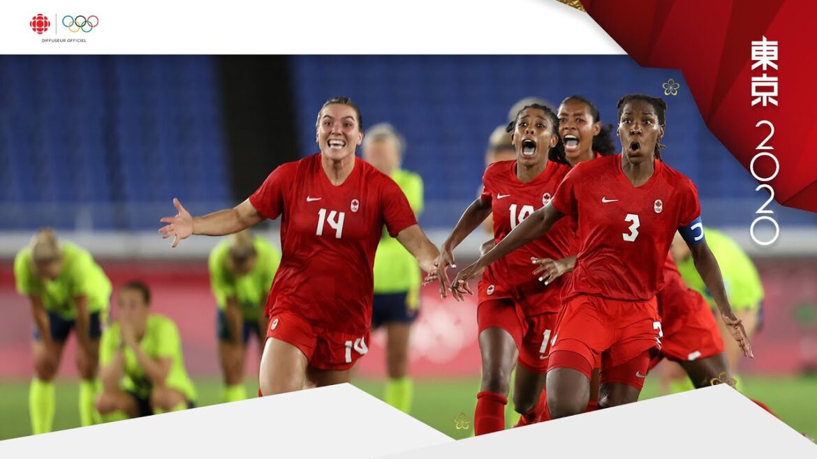 Le Canada décroche sa 1re médaille d'or de l'histoire en soccer féminin