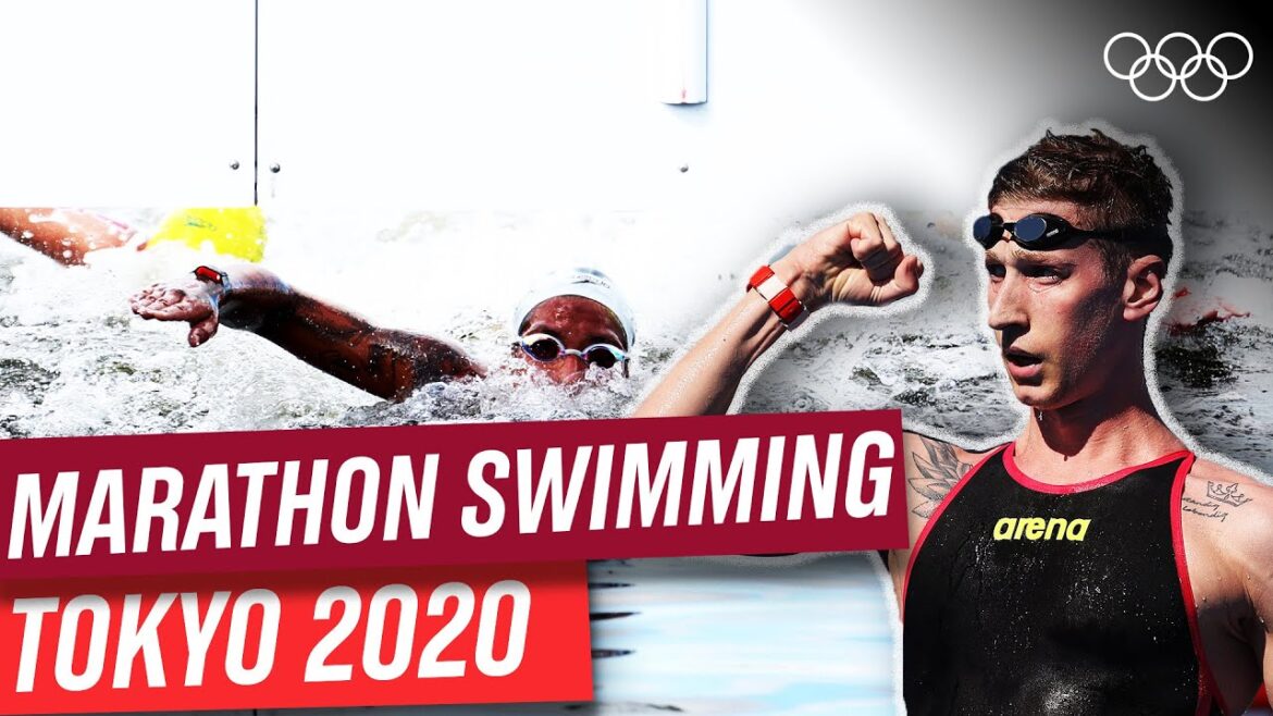 The highlights of the BEST marathon swimmers! 🏊🏼‍♂️🥇 | #Tokyo2020