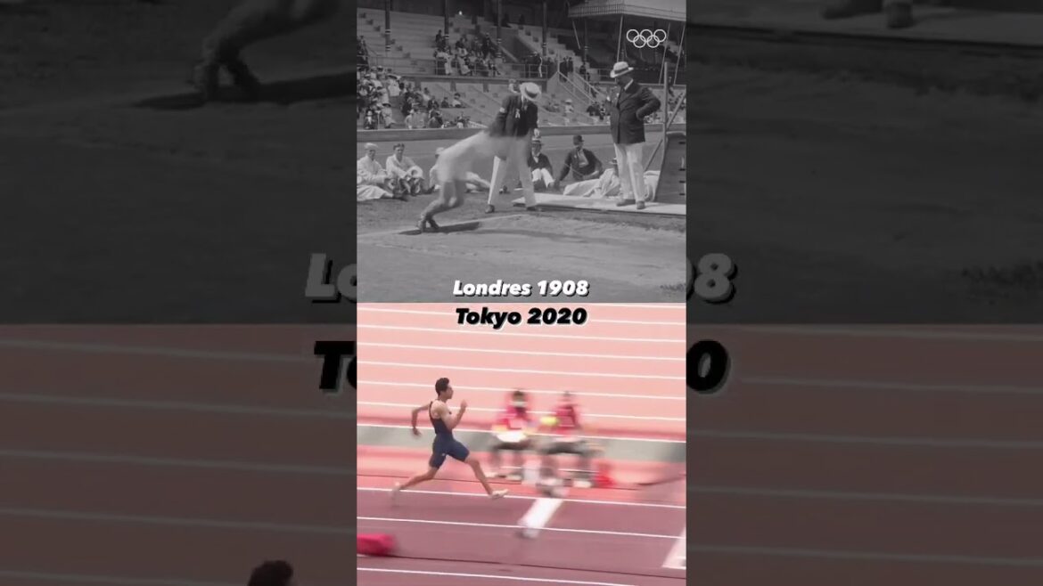 London 1908 ➡️ Tokyo 2020 #shorts