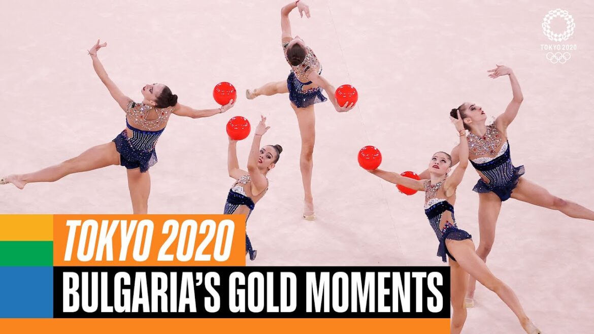 🇧🇬 🥇 Les moments de médaille d'or de la Bulgarie à #Tokyo2020 |  Hymnes