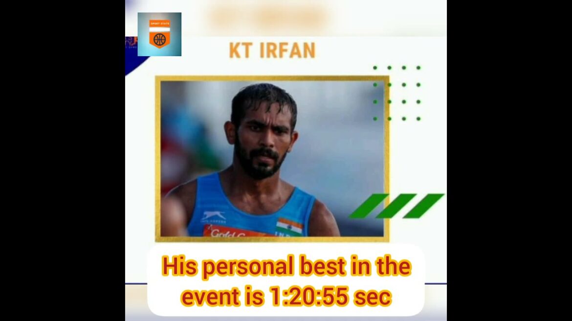 KT Irfan aux Jeux olympiques de Tokyo 20 km de marche : KT Irfan 20 km de marche aux Jeux olympiques #short