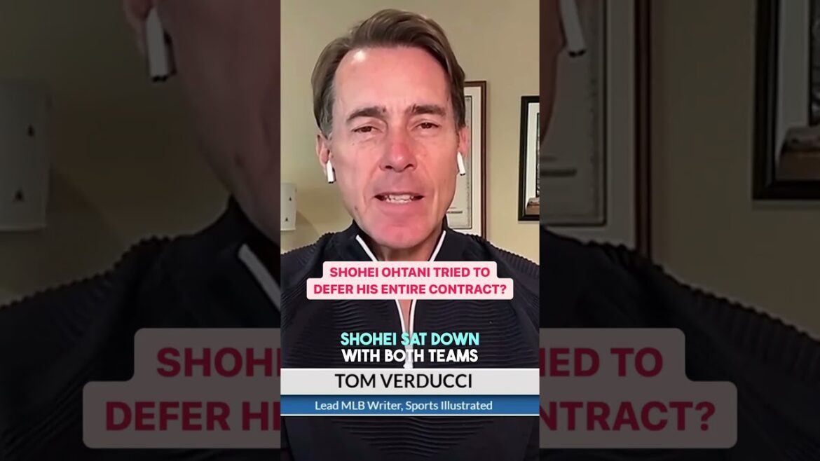 Shohei Ohtani a essayé de reporter ENTIÈREMENT son contrat avec les Dodgers ?