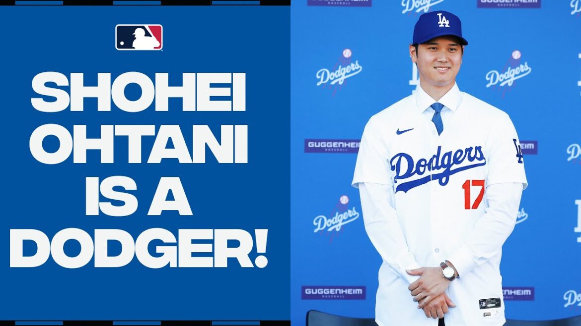 Shohei Ohtani est OFFICIELLEMENT un Dodger !  Déclaration d'ouverture de la conférence de presse d'introduction