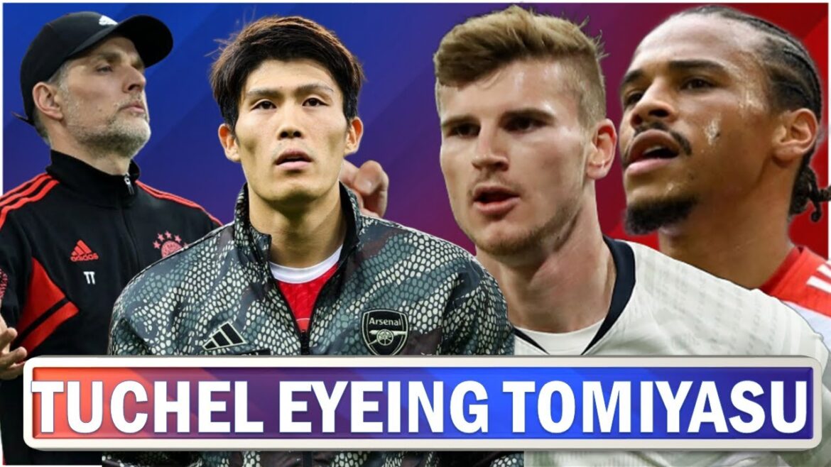 L'intérêt de Takehiro Tomiyasu pour le Bayern Munich est confirmé |  Extension du contrat Leroy Sané !!