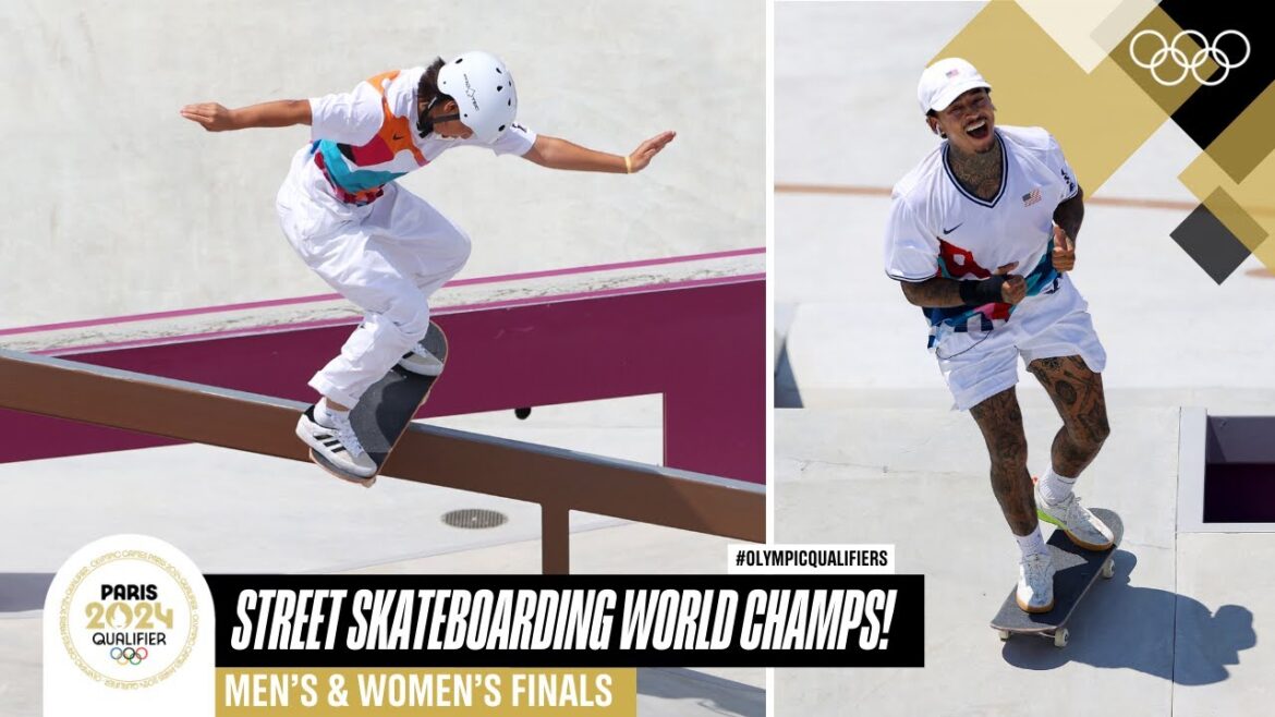 🔴 Championnats du monde de street skateboard en direct - Finales !  |  #RoadToParis2024