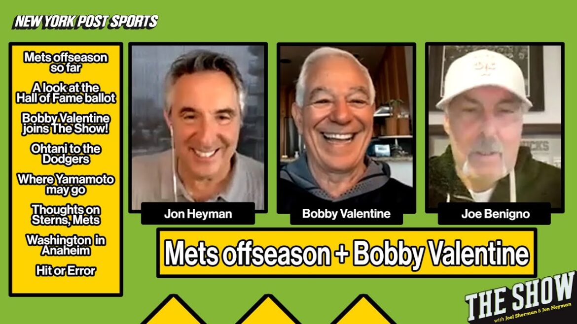 Joe Benigno co-animateurs, Bobby Valentine parle d'Ohtani, Yamamoto |  Ép.  79 |  Le podcast du spectacle