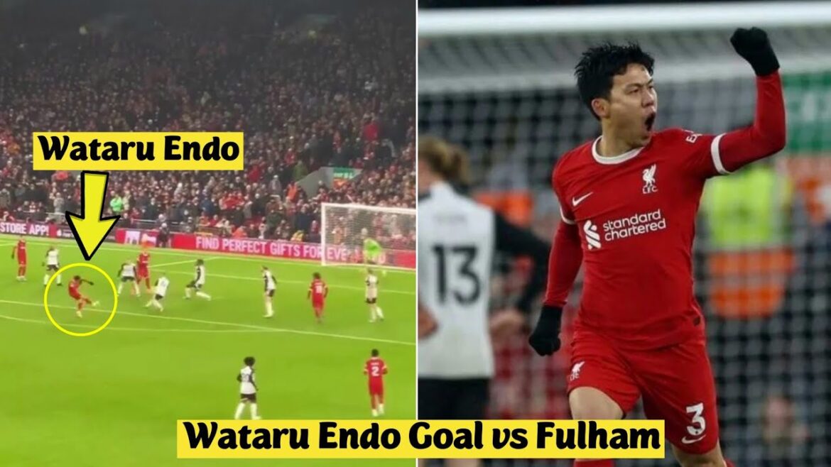 đ„ But de Wataru Endo contre Fulham đ„ But de Wataru Endo contre Fulham
