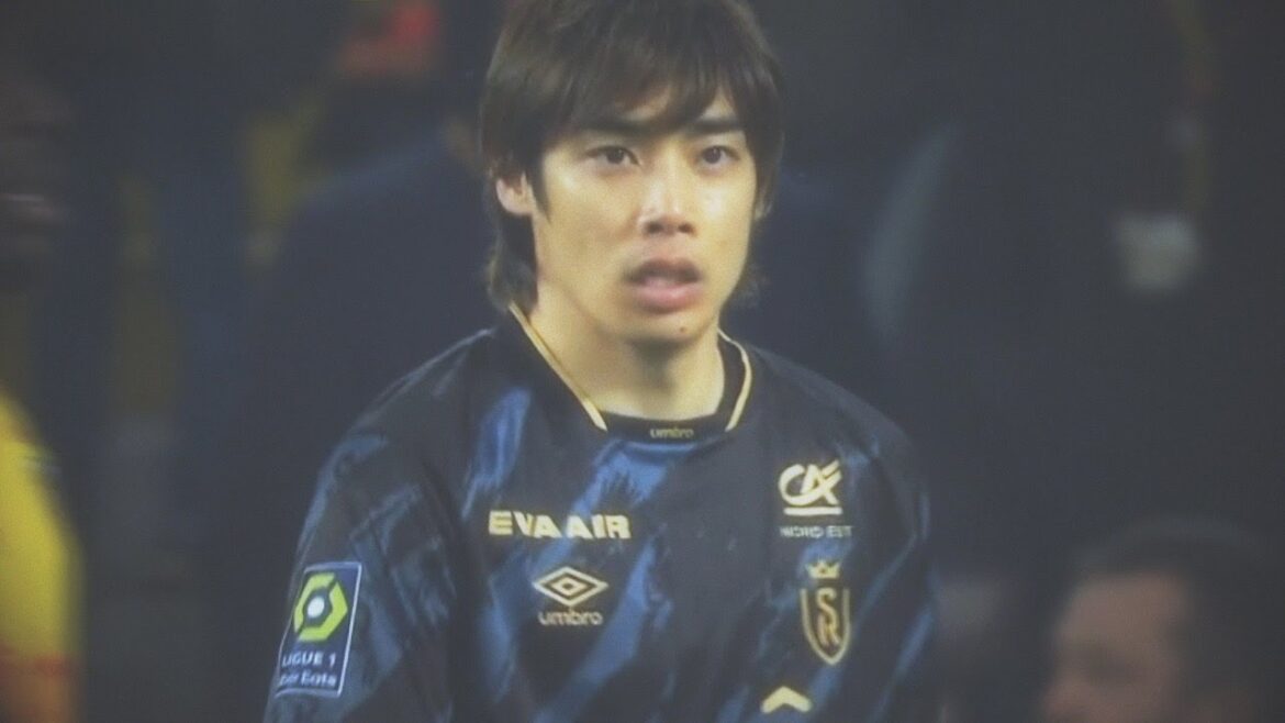 Junya Ito est dynamique côté droit ! A reçu la note la plus élevée au sein de l'équipe ! Collecte tactile du match de Reims du 17 décembre