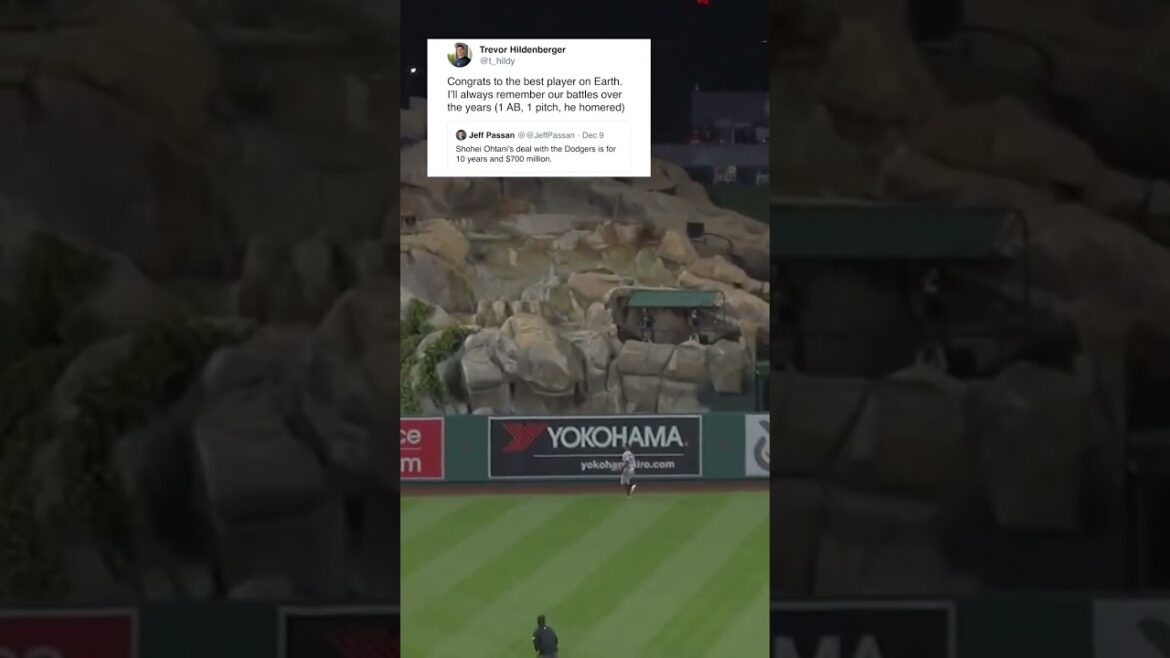 Trevor Hildenberger n'a lancé qu'une seule fois contre Shohei Ohtani... et il ne l'oubliera jamais 😭