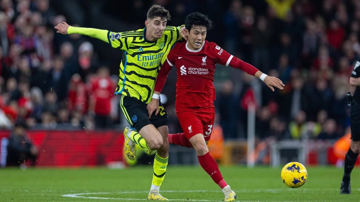 Quand Wataru Endo rencontre Arsenal et Manchester United.