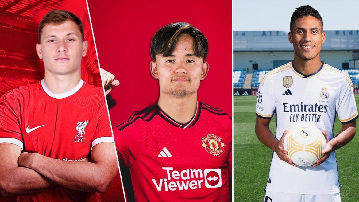 DE NOUVEAUX TRANSFERTS ?!  VARANE AU RÉEL ??  BARRELLA À LIVERPOOL ??  KUBO À MAN UTD ??  ACTUALITÉS DU FOOTBALL