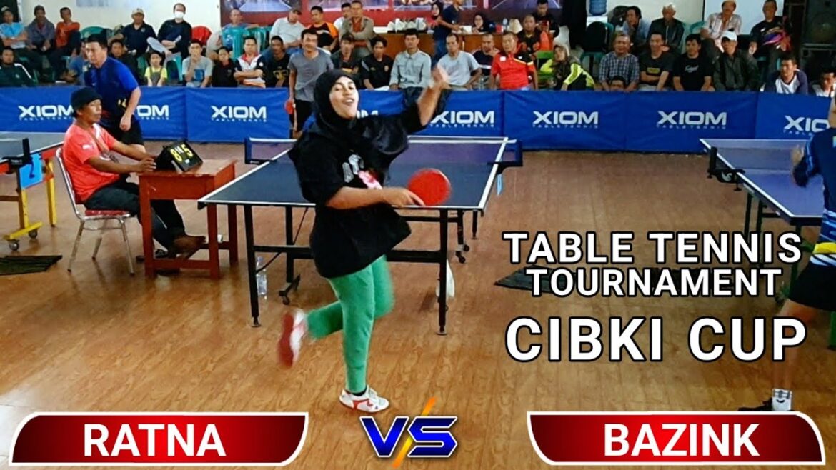 Tournoi de tennis de table RATNA Supermom vs BAZINK Coupe CIBKI 2023